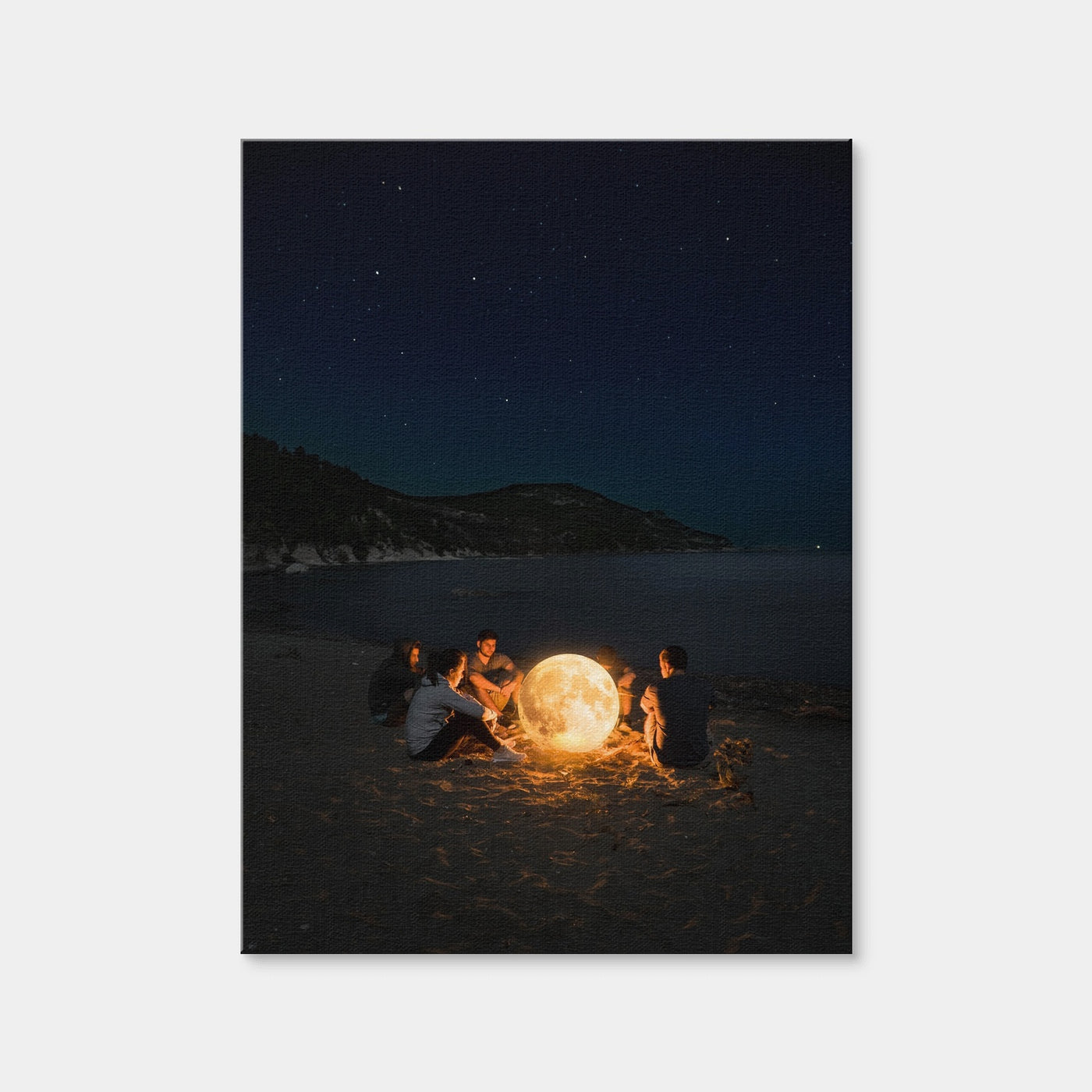 AUTO-MOCKUP WHITE | Moonlight | 1 Piece | Gallery Wrap | group=3x4