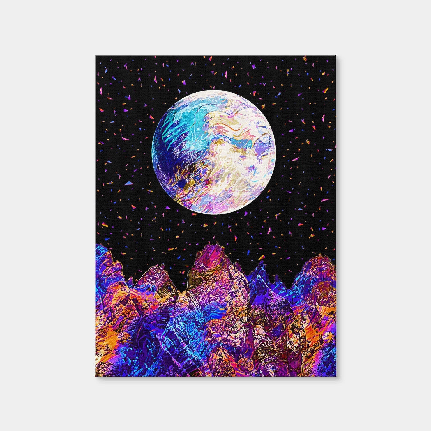 AUTO-MOCKUP WHITE | Moonscape 18 | 1 Piece | Gallery Wrap Canvas | group=3x4