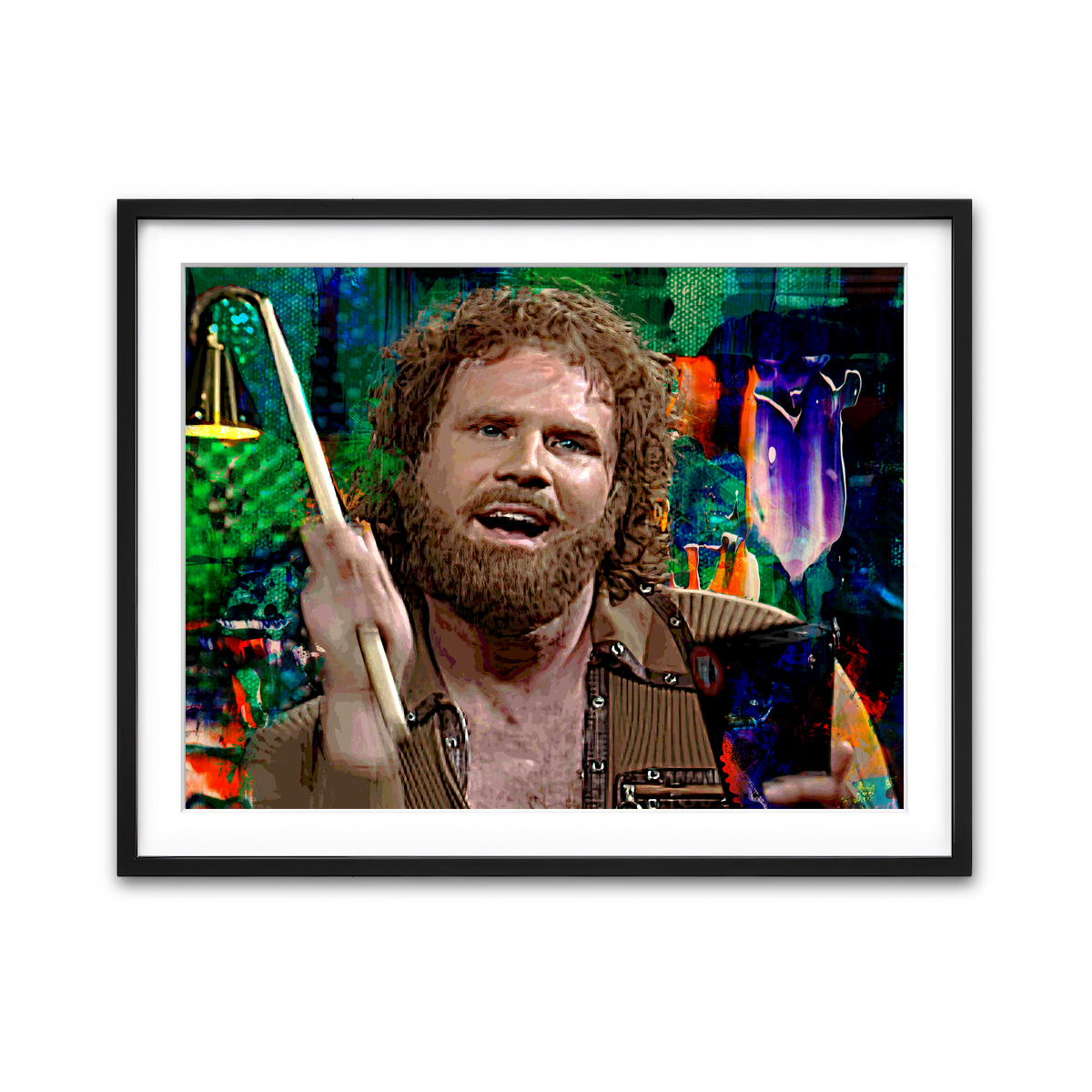 Framed Print 4x3 Black