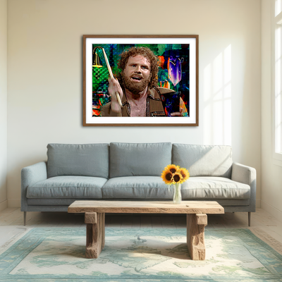 AUTO-MOCKUP ROOM | More Cowbell Wall Art