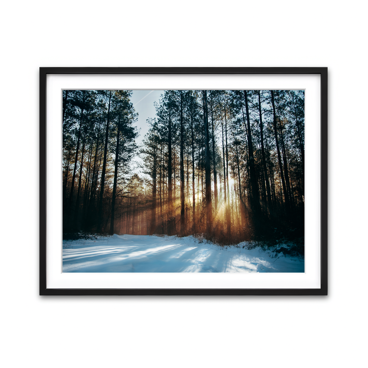 Framed Print 4x3 Black