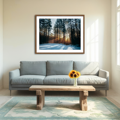AUTO-MOCKUP ROOM | Morning Light Wall Art
