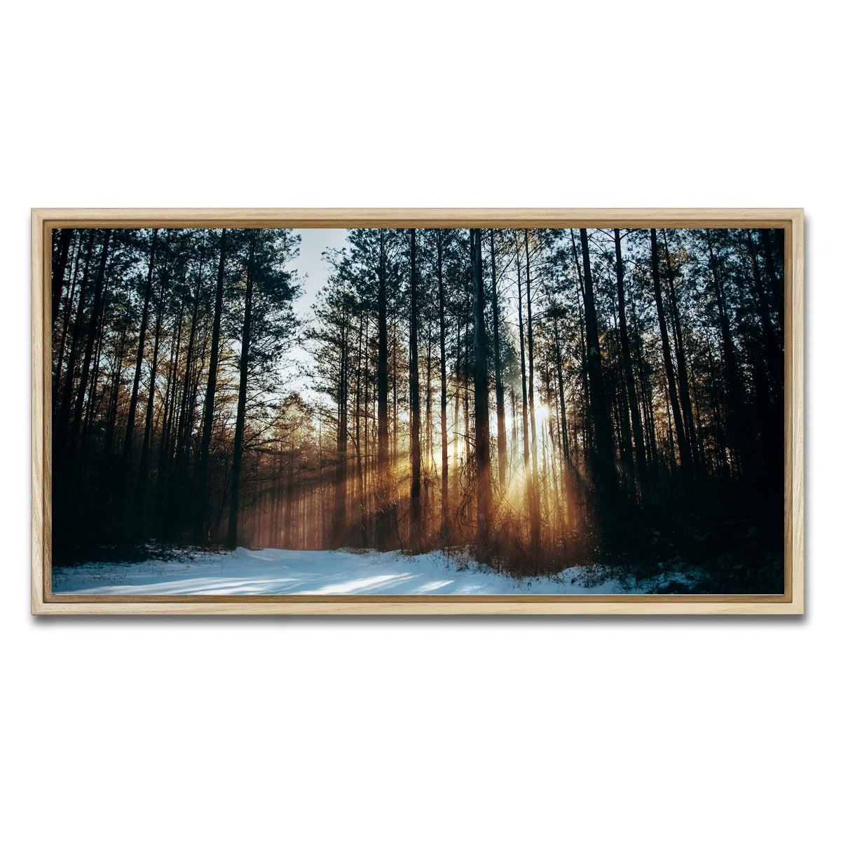 AUTO-MOCKUP WHITE | Morning Light | 1 Piece | Natural Framed Canvas | group=2x1
