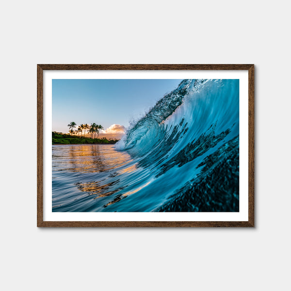 Morning Wave Wall Art — Framed Print Format preview