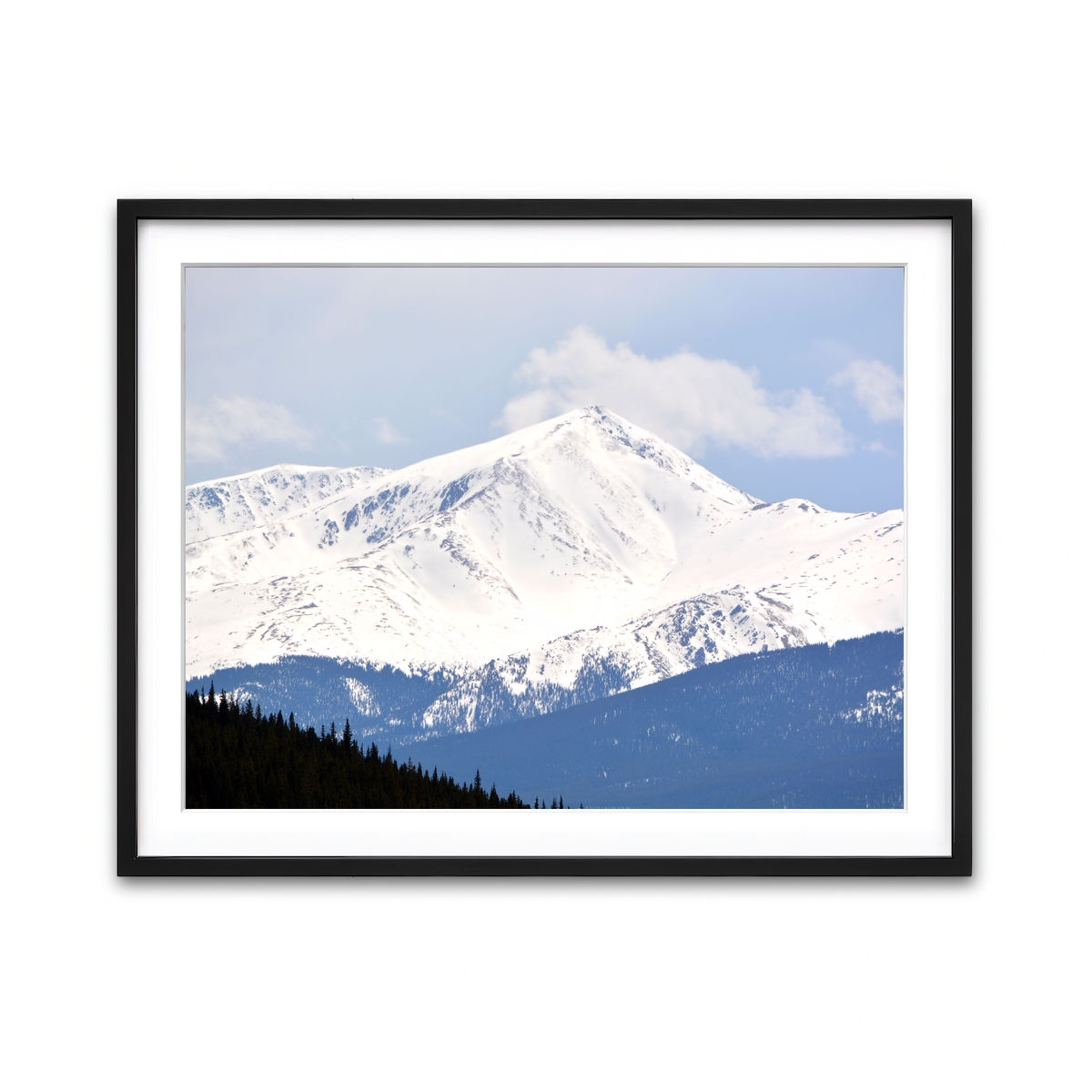 Framed Print 4x3 Black