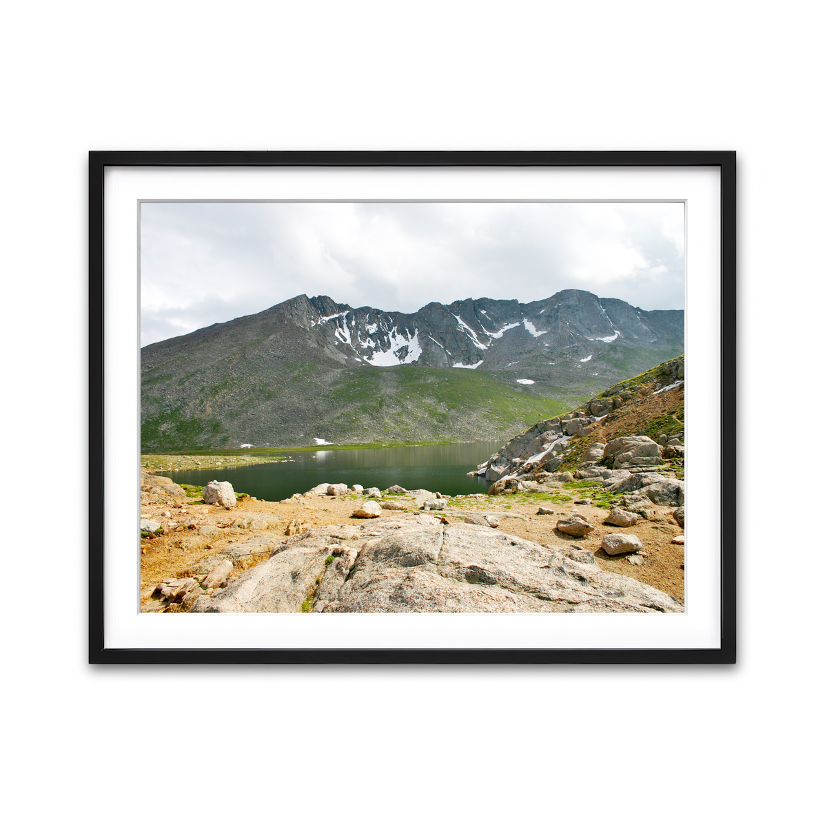 Framed Print 4x3 Black