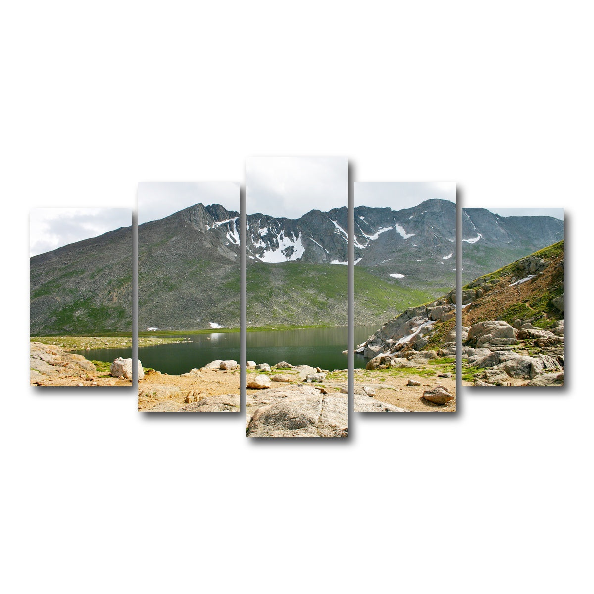 AUTO-MOCKUP WHITE | Mount Evans | 5 Piece | Gallery Wrap Canvas | group=5_normal