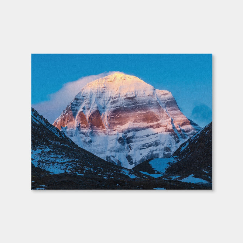 AUTO-MOCKUP WHITE | Mount Kailash - Tibet | 1 Piece | Gallery Wrap Canvas | group=4x3