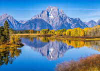 Mount Moran and Reflections Wall Art