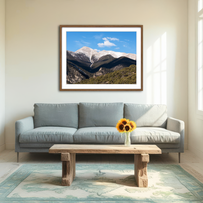 AUTO-MOCKUP ROOM | Mount Princeton Wall Art