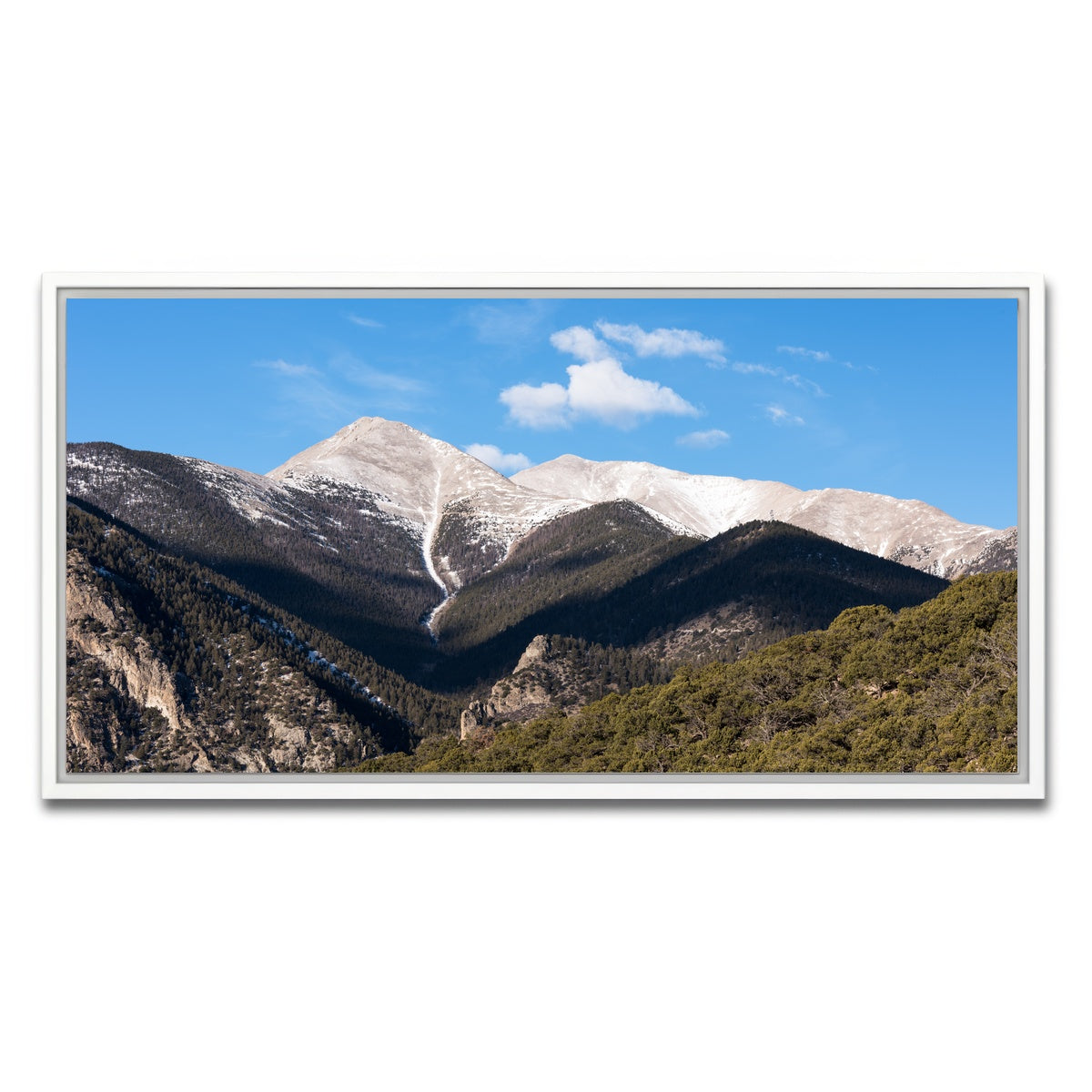 AUTO-MOCKUP WHITE | Mount Princeton | 1 Piece | White Framed Canvas | group=2x1