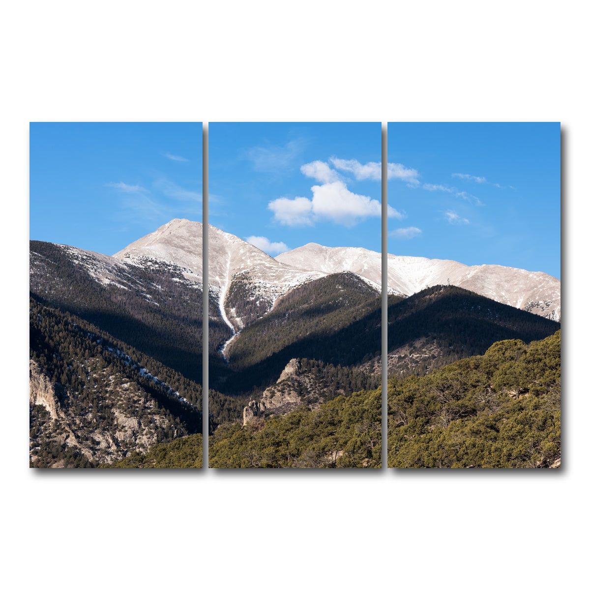 AUTO-MOCKUP WHITE | Mount Princeton | 3 Piece | Gallery Wrap Canvas | group=12x24