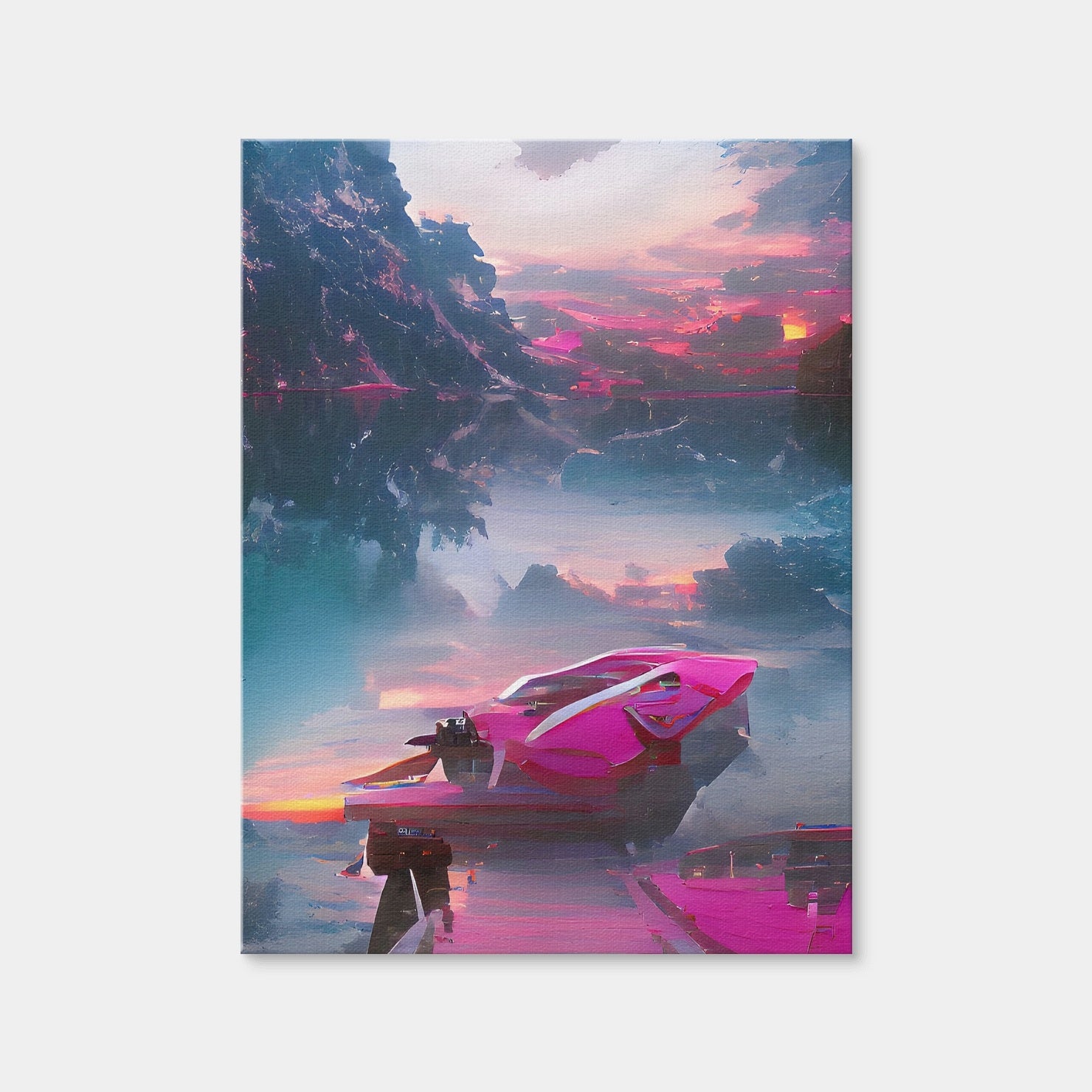 AUTO-MOCKUP WHITE | Mountain Lake | 1 Piece | Gallery Wrap Canvas | group=3x4