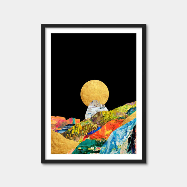 Mountain Layers Wall Art — Framed Print Format preview