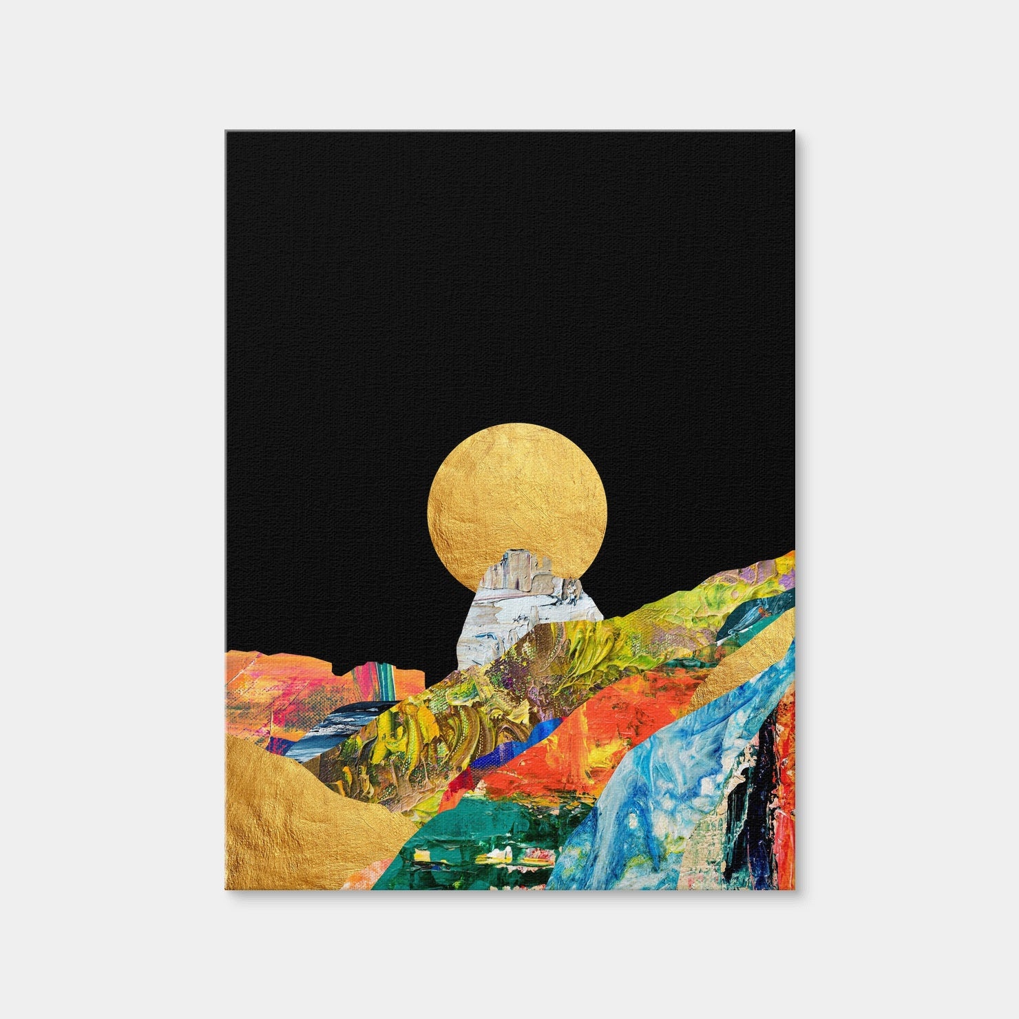 AUTO-MOCKUP WHITE | Mountain Layers | 1 Piece | Gallery Wrap | group=3x4