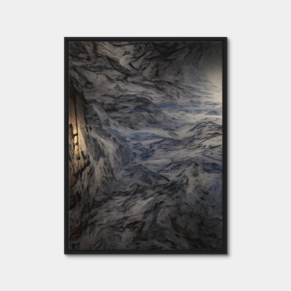 Mountain Wall Art — Framed Canvas Format preview