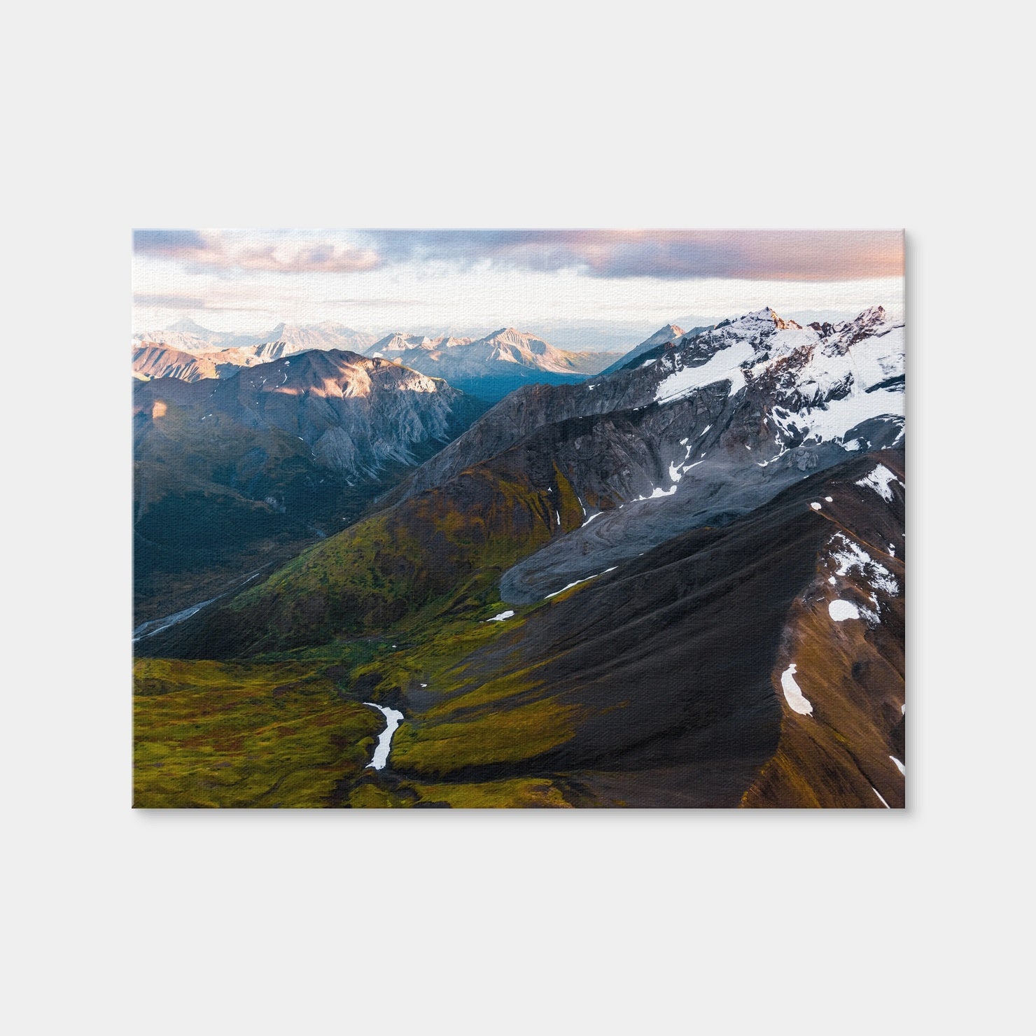 AUTO-MOCKUP WHITE | Mountains and Valleys | 1 Piece | Gallery Wrap | group=4x3
