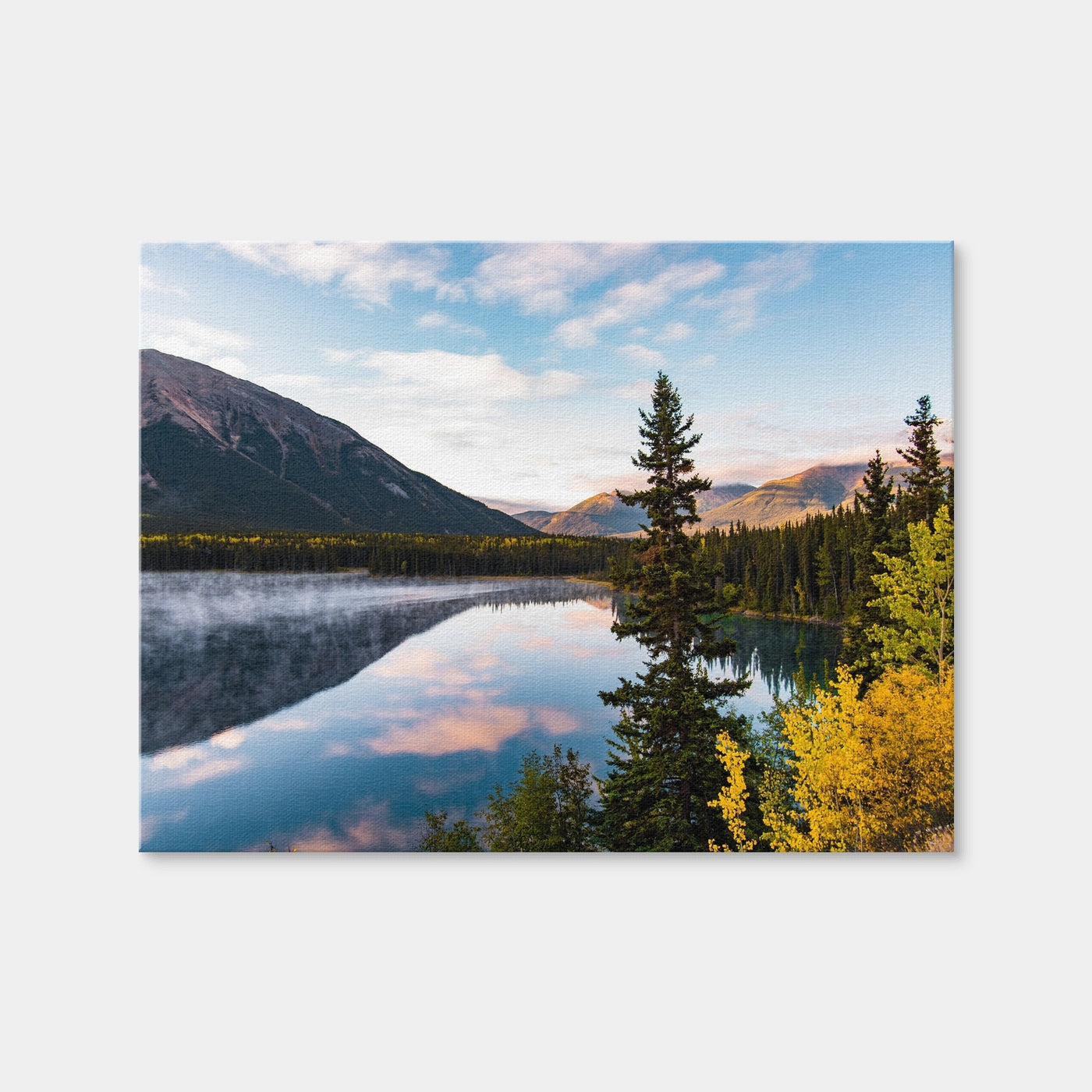 AUTO-MOCKUP WHITE | Mountains and Water | 1 Piece | Gallery Wrap | group=4x3