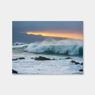 AUTO-MOCKUP WHITE | Mountains and Waves | 1 Piece | Gallery Wrap | group=4x3