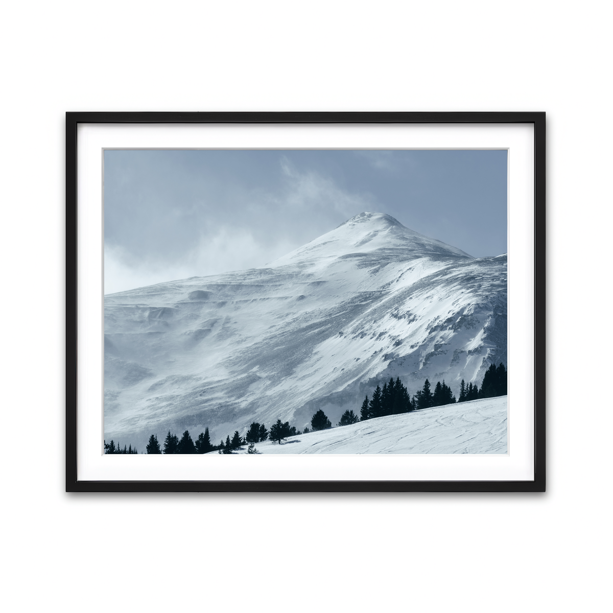 Framed Print 4x3 Black