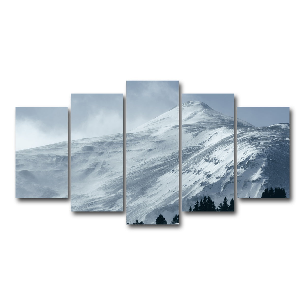 AUTO-MOCKUP WHITE | Mt. Lincoln | 5 Piece | Gallery Wrap Canvas | group=5_normal