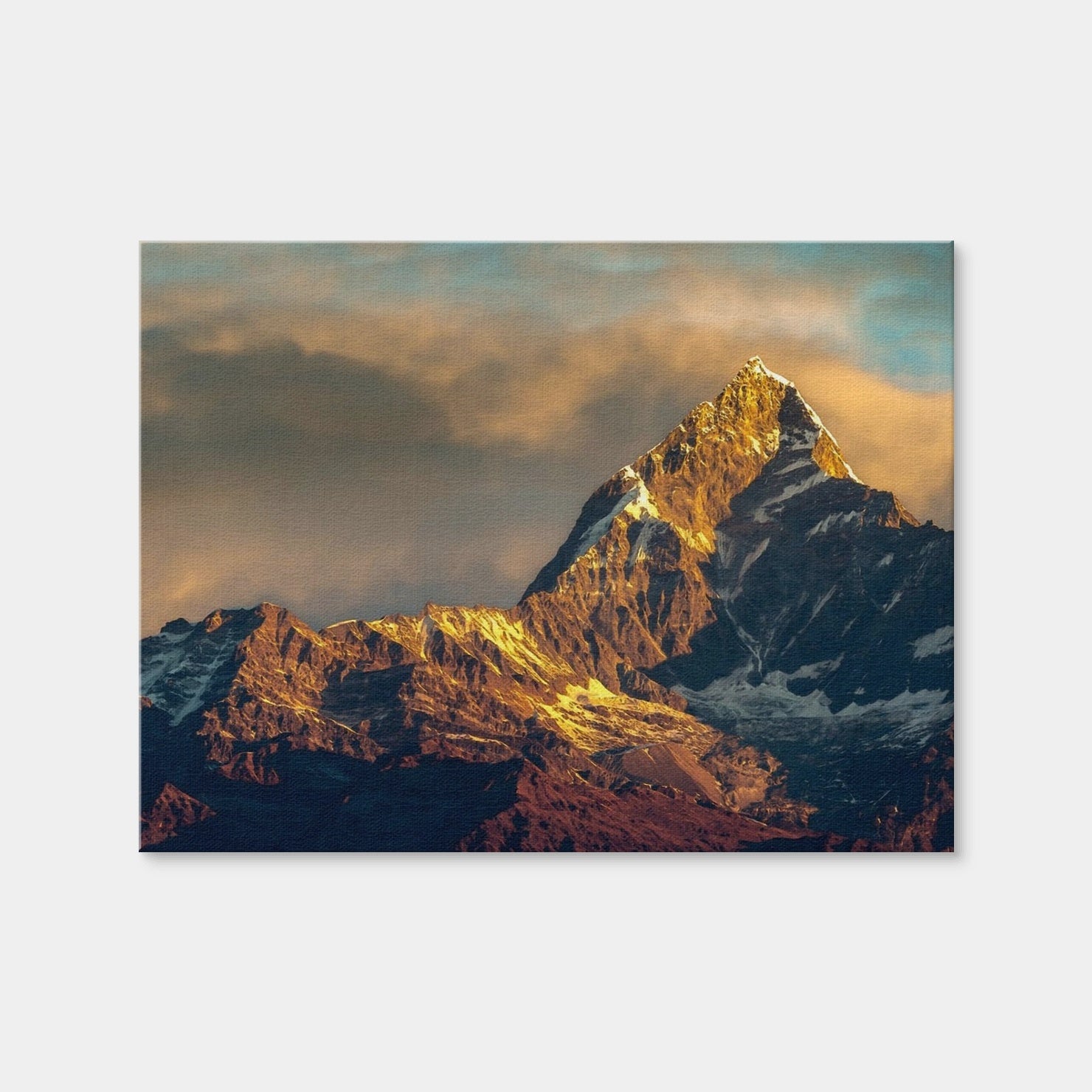 AUTO-MOCKUP WHITE | Mt Machhapuchhre - Fishtail | 1 Piece | Gallery Wrap | group=4x3