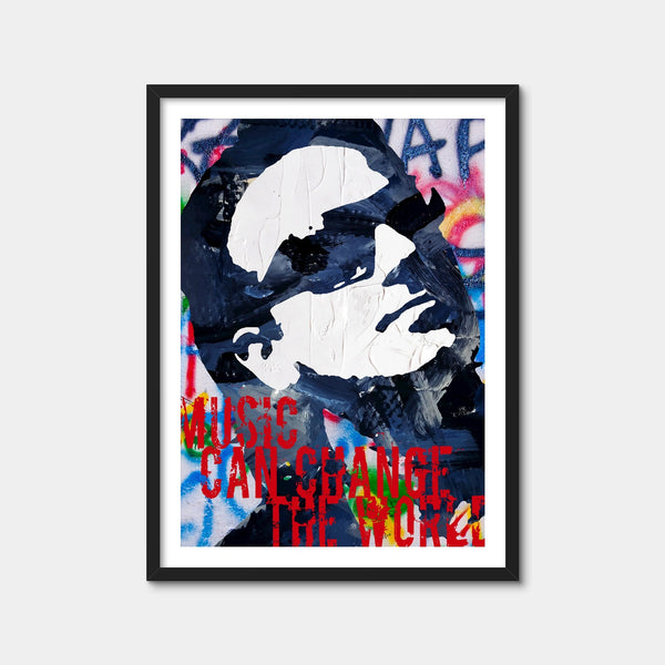 Music Can Wall Art — Framed Print Format preview