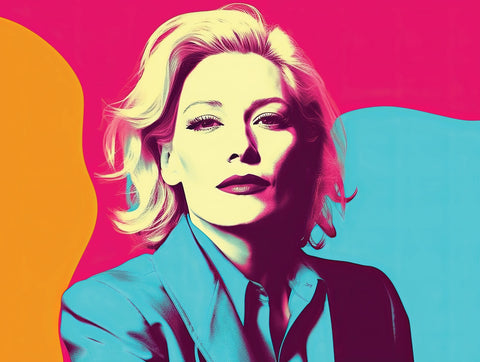 Mysterious Cate Blanchett Wall Art