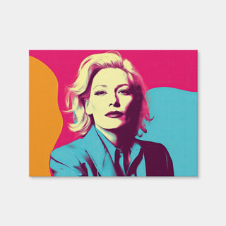 AUTO-MOCKUP WHITE | Mysterious Cate Blanchett | 1 Piece | Gallery Wrap Canvas | group=4x3