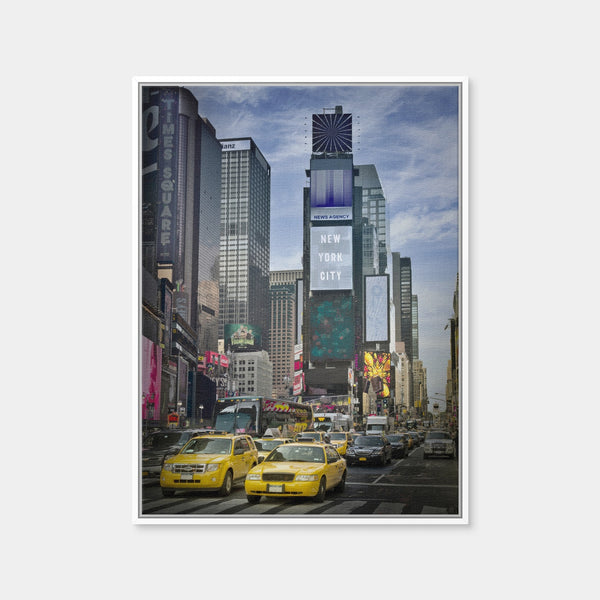 NEW YORK CITY Times Square Wall Art — Framed Canvas Format preview
