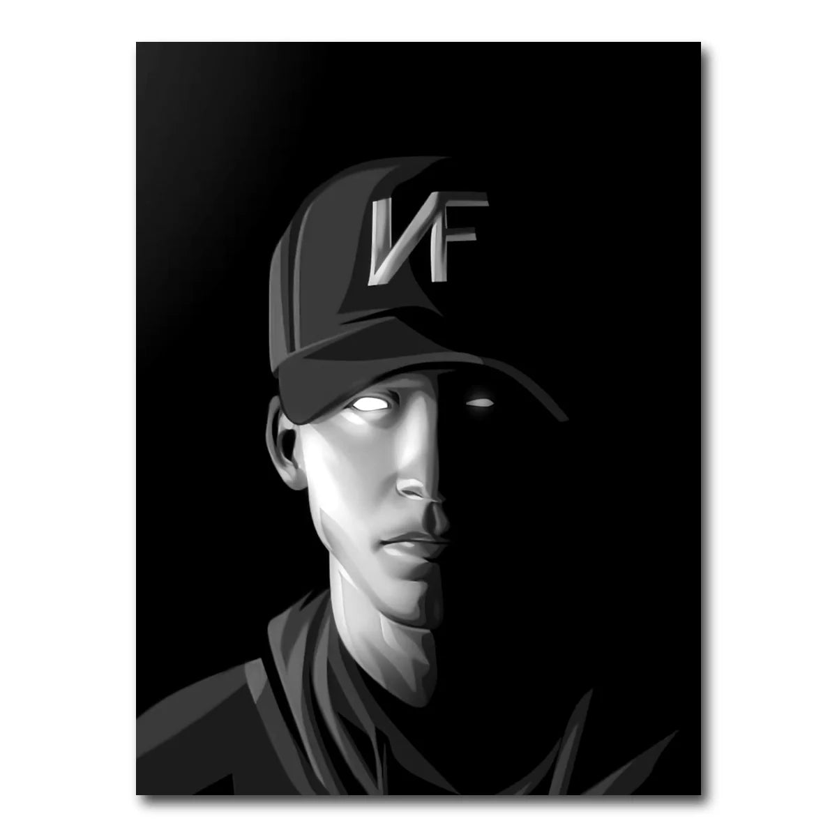 NF The Rapper Wall Art