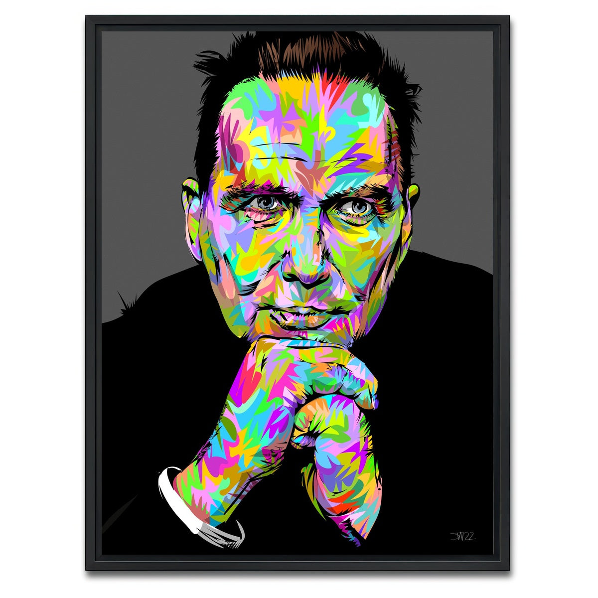 AUTO-MOCKUP WHITE | NORM RIP | 1 Piece | Black Framed Canvas | group=3x4