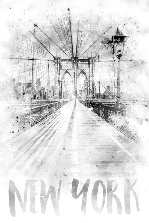 NYC Brooklyn Bridge Wall Art