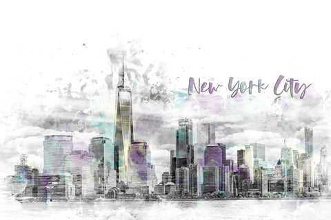 NYC Manhattan Skyline Wall Art