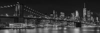NYC Nightly Impressions - Panoramic Wall Art