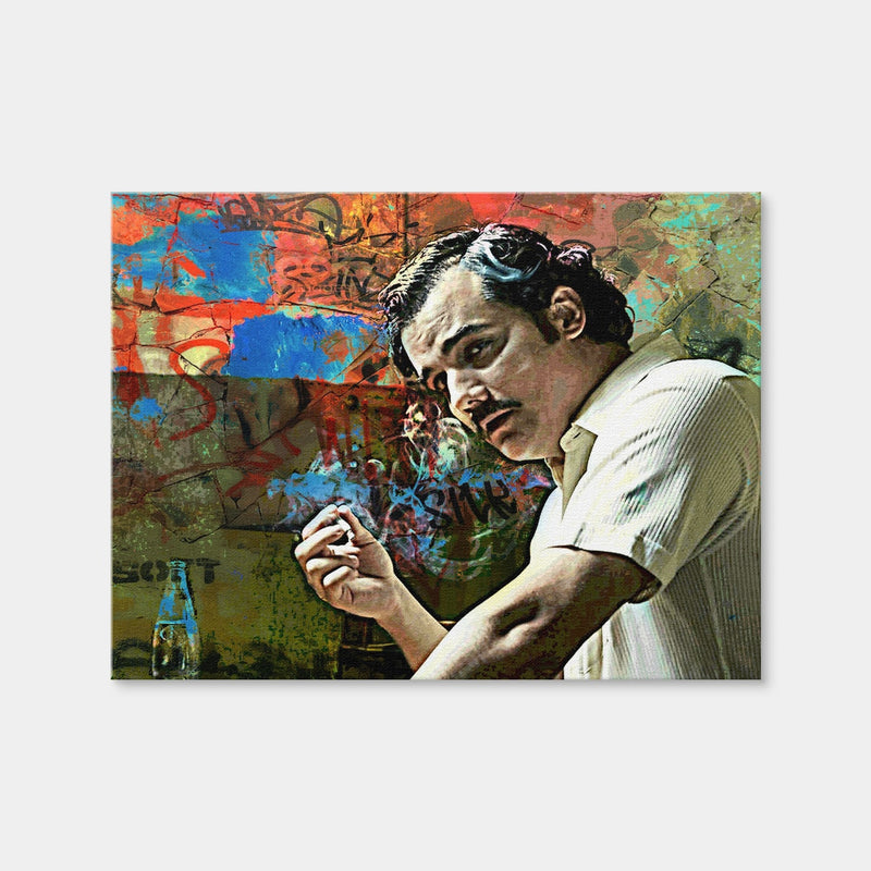 AUTO-MOCKUP WHITE | Narcos Escobar | 1 Piece | Gallery Wrap | group=4x3