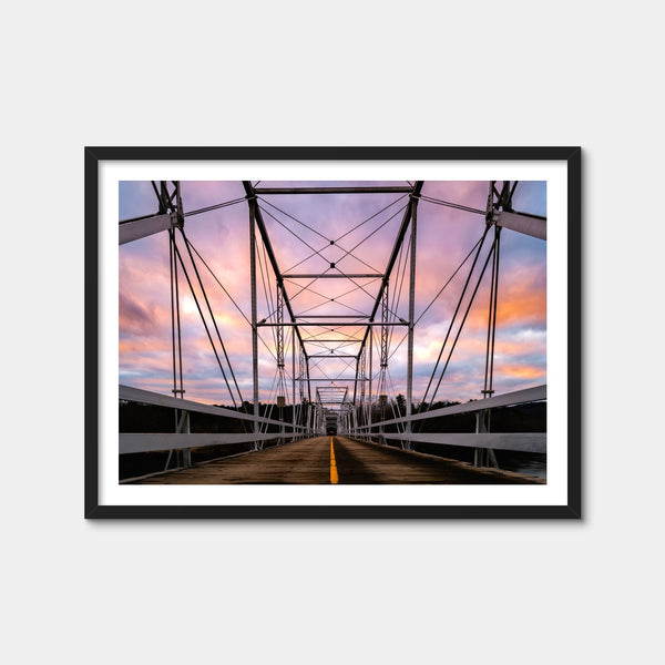 Narrow Crossing Wall Art — Framed Print Format preview
