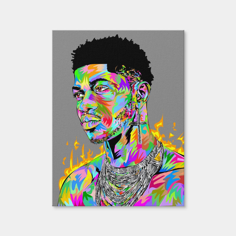 AUTO-MOCKUP WHITE | Nas X | 1 Piece | Gallery Wrap | group=3x4