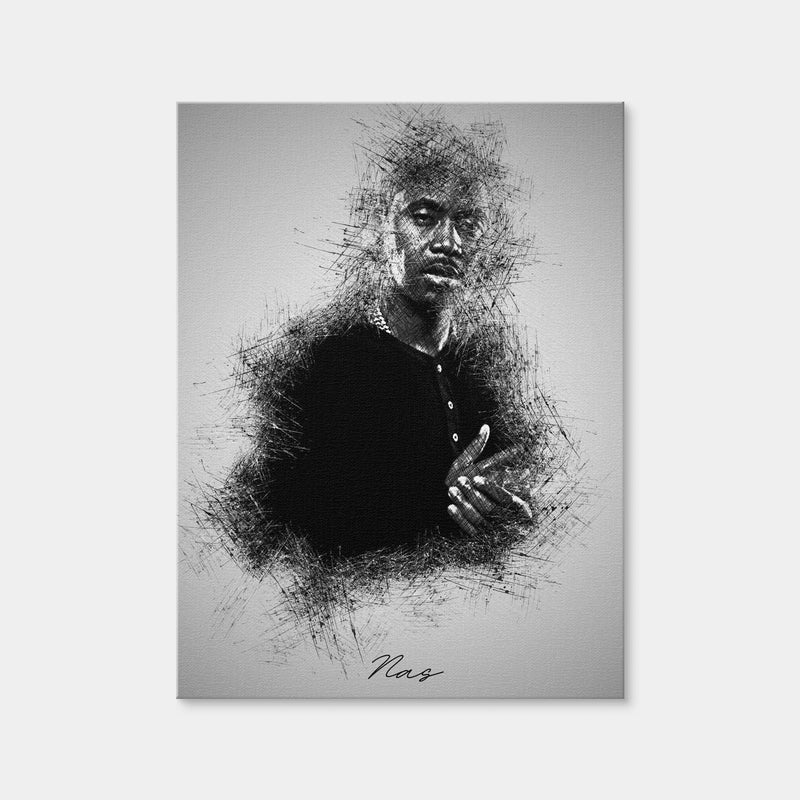 AUTO-MOCKUP WHITE | Nas | 1 Piece | Gallery Wrap Canvas | group=3x4