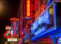 Nashville Music Row Wall Art