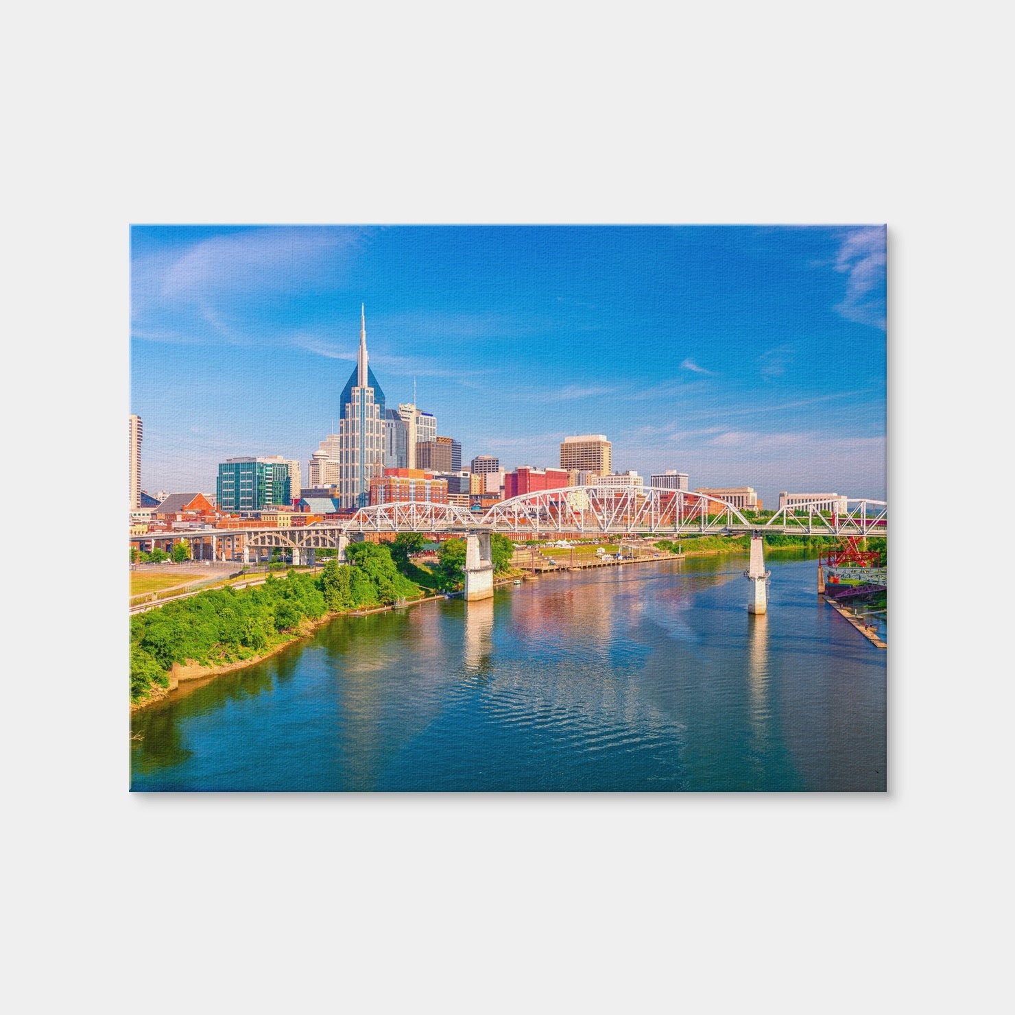 AUTO-MOCKUP WHITE | Nashville Tennessee | 1 Piece | Gallery Wrap Canvas | group=4x3