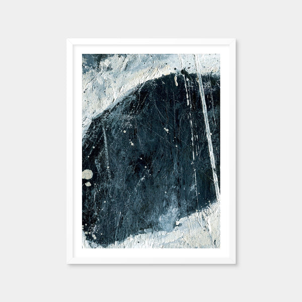 Navy Hole Wall Art — Framed Print Format preview