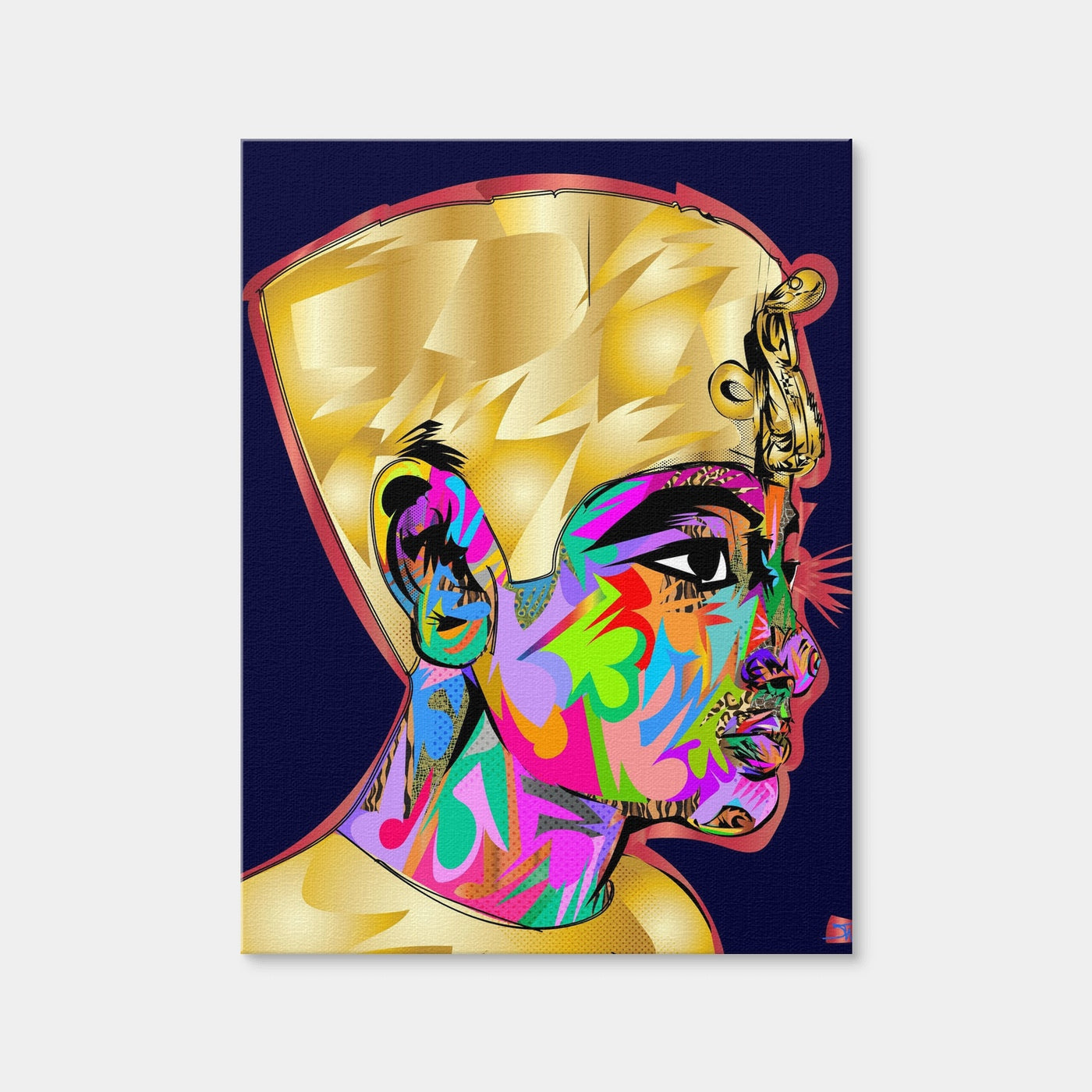 AUTO-MOCKUP WHITE | Nefertiti | 1 Piece | Gallery Wrap Canvas | group=3x4