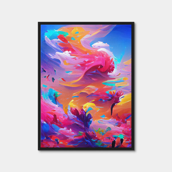 New World Wall Art — Framed Canvas Format preview