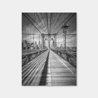AUTO-MOCKUP WHITE | New York Brooklyn Bridge | 1 Piece | Gallery Wrap | group=3x4