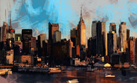 New York City Skyline Wall Art
