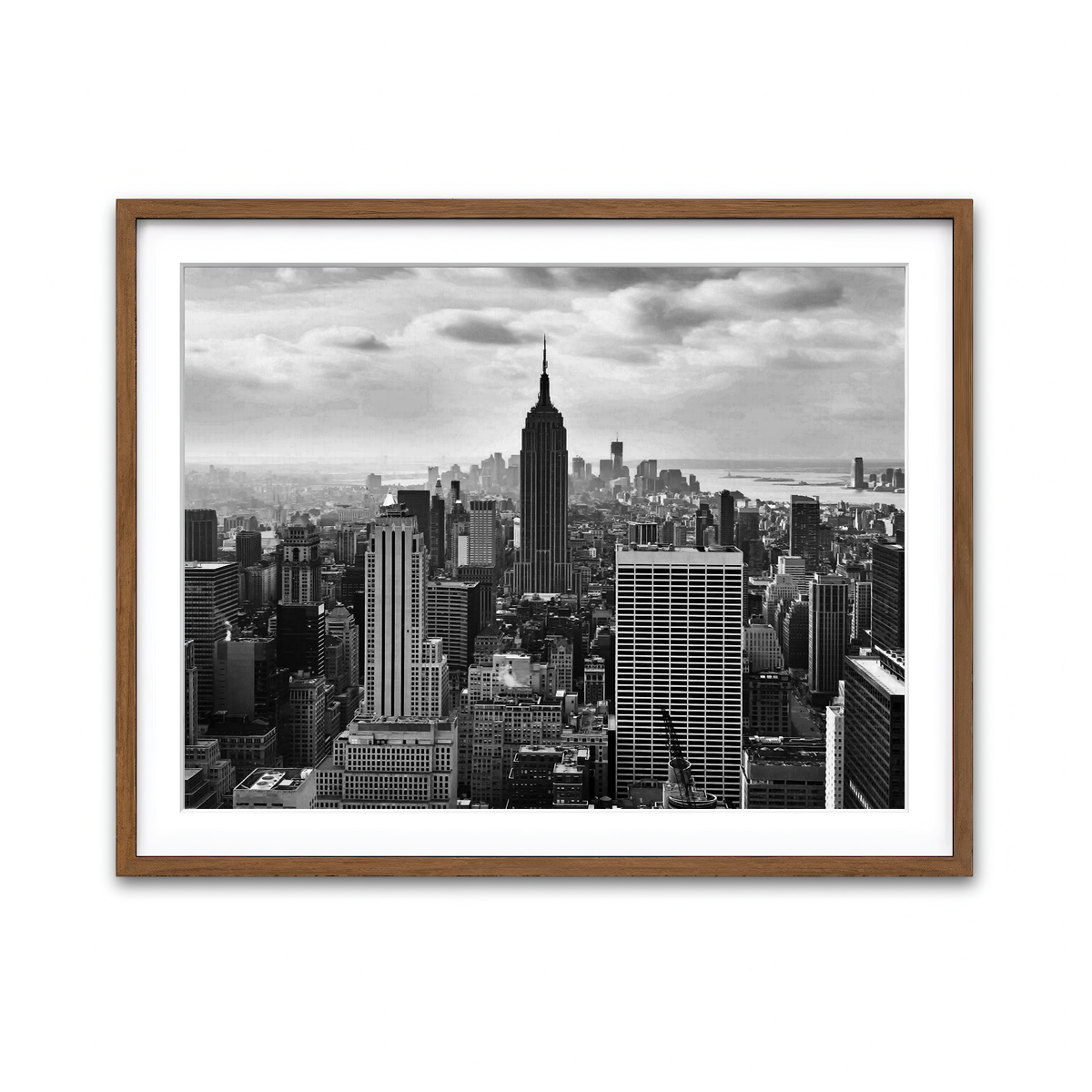 Framed Print 4x3 Walnut