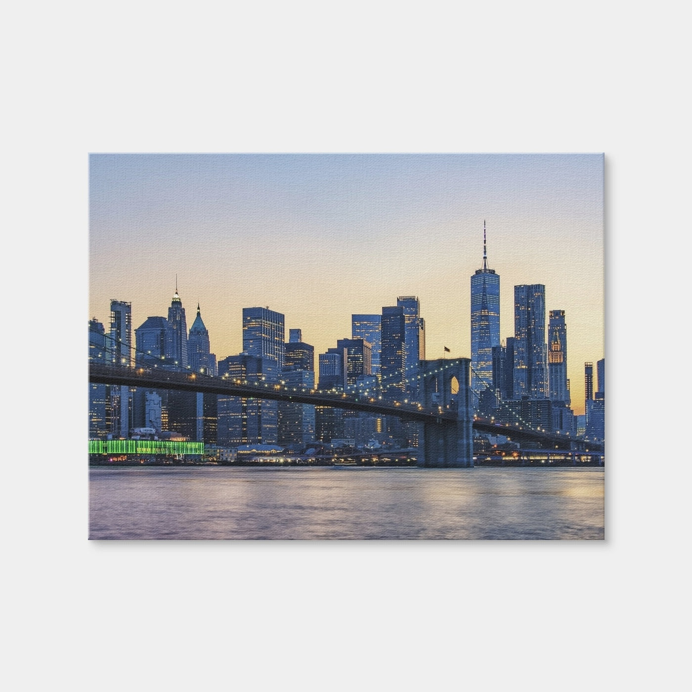 AUTO-MOCKUP WHITE | New York Sunset | 1 Piece | Gallery Wrap Canvas | group=4x3