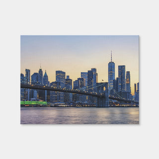 AUTO-MOCKUP WHITE | New York Sunset | 1 Piece | Gallery Wrap Canvas | group=4x3