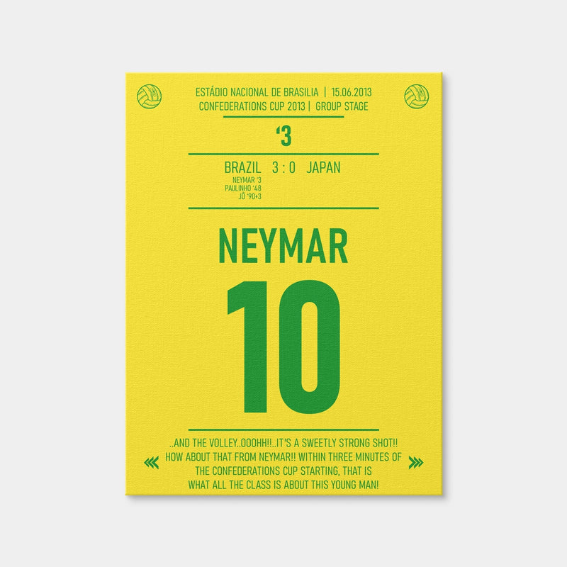 AUTO-MOCKUP WHITE | Neymar | 1 Piece | Gallery Wrap Canvas | group=3x4